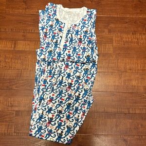 roller rabbit dallas monkey pajamas